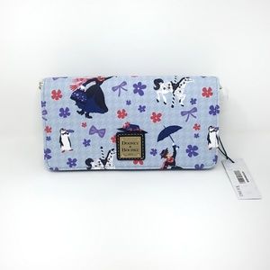 Disney Dooney Bourke Mary Poppins Crossbody Wallet